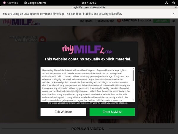 My Milfz Signup