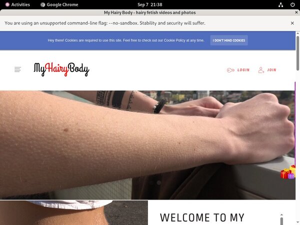 MyHairyBody Discount Sign Up