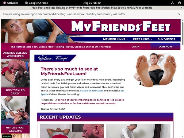 Myfriendsfeet.com Free Tour