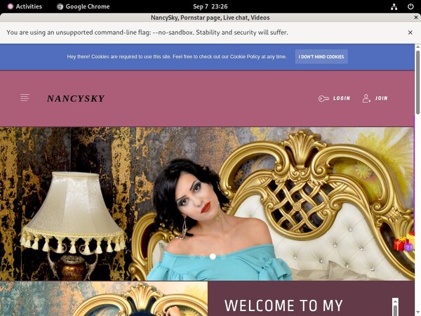 Nancysky.modelcentro.com Member Sign Up
