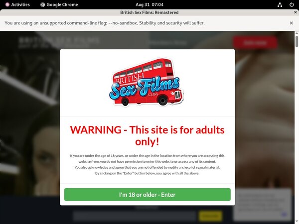 New Free Britishsexfilms Account
