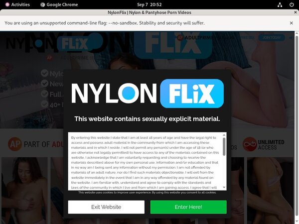 Nylonflix.com Exit Discount Nylonflix.com Exit Discount
