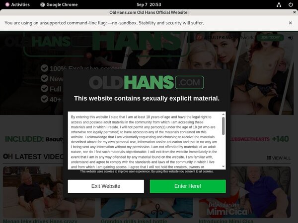 Old Hans Avec IBAN / SEPA