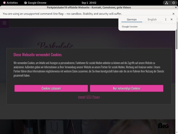Parkplatzluder19.com Alternate Payment