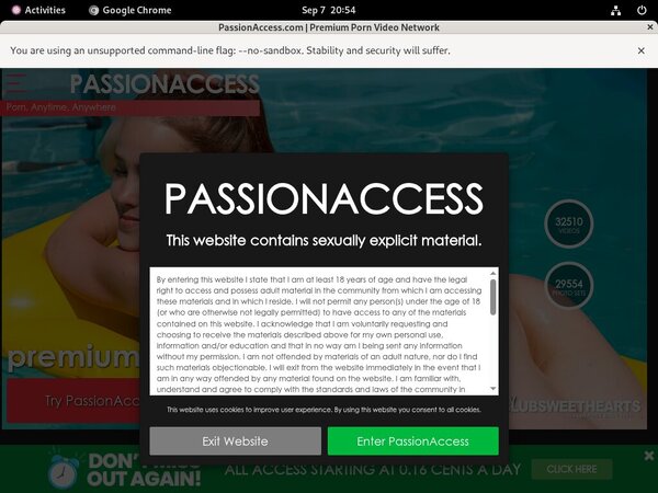 Passionaccess.com Logins Free