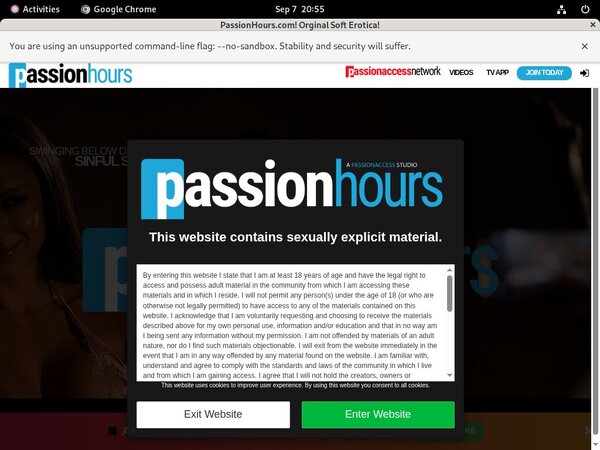 Passionhours.com Save 50% On 30Day Pass