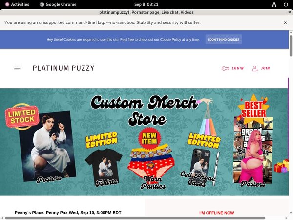 Platinumpuzzy.net Acount