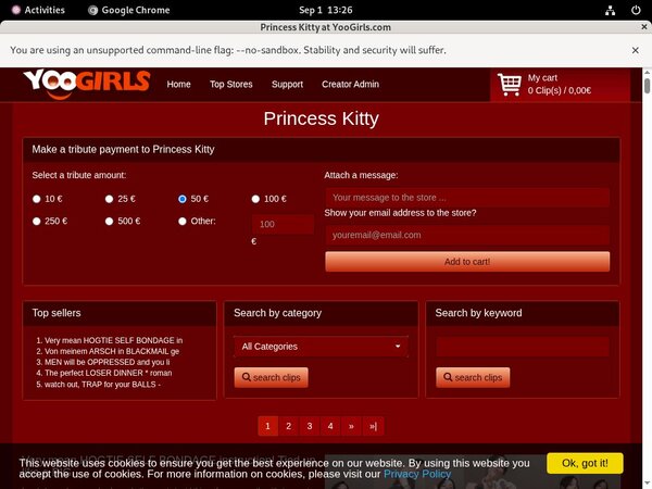 PrincessKitty Subscribe