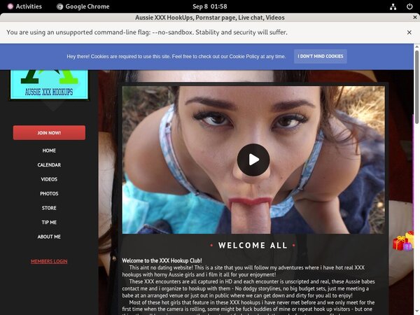Save On Aussie XXX HookUps Trial