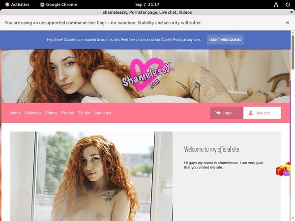 Shamelessxy Official Site