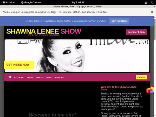Shawnaleneeshow.modelcentro.com Scene