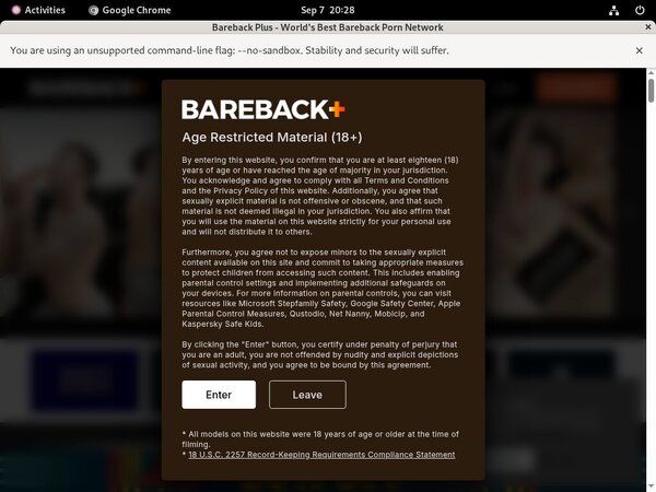 Sign Up Bareback Plus Sign Up Bareback Plus