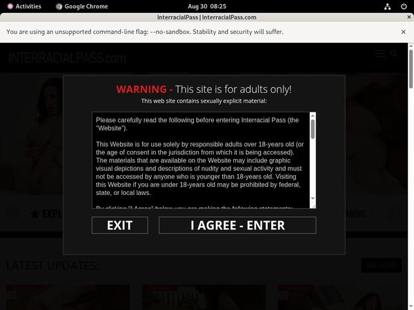 Signup For Interracial Pass With Paypal