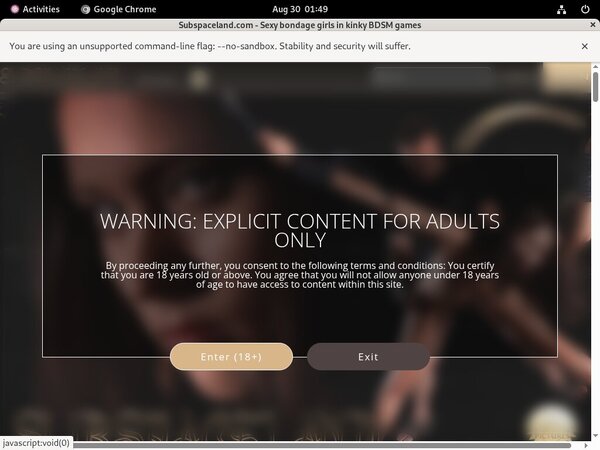 Subspaceland Account Passwords