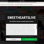 Sweethearts Live Member Passwords