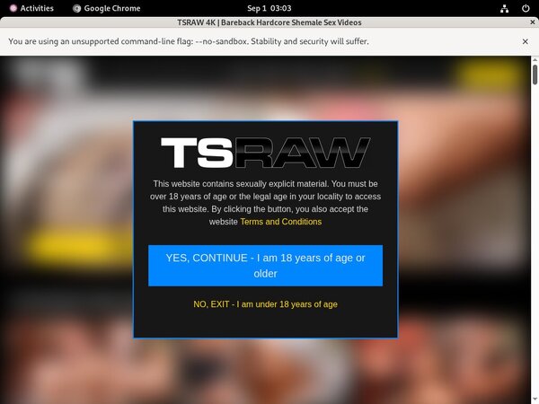 TS Raw 1 Day Trial