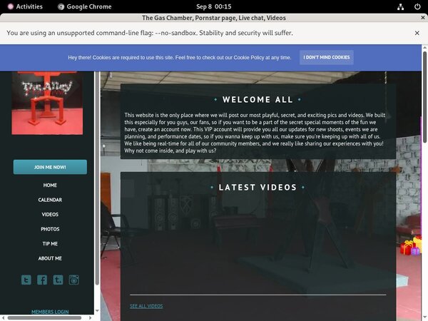 The Gas Chamber Paiement