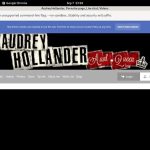 Theaudreyhollander.com Id Password