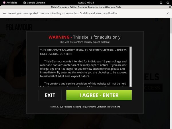This Is Glamour Get A Password