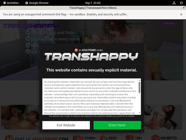 Trans Happy Account For Free