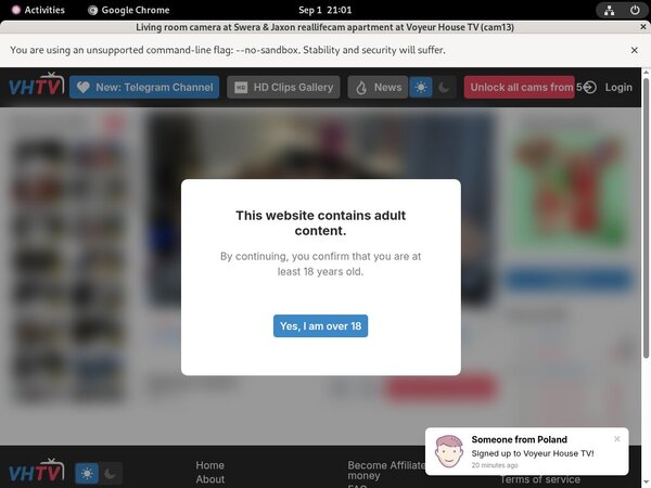 Tvhousevoyeur Premium Account