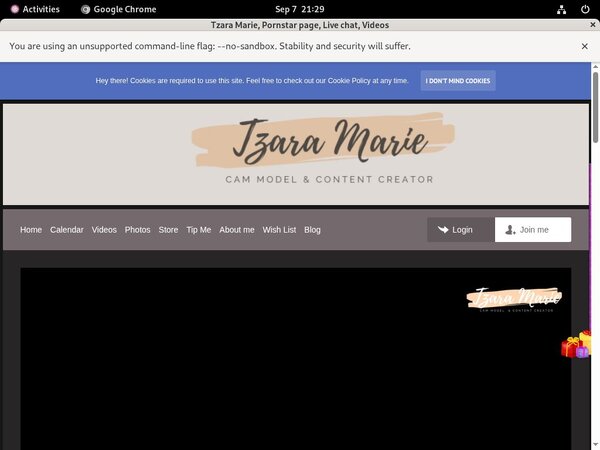 Tzaramarie.com Hacked Account