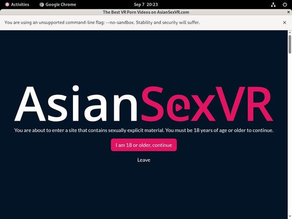 Username And Password For Asian VR Sex