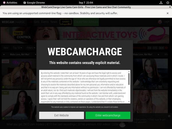Webcamcharge.com Porn Movies