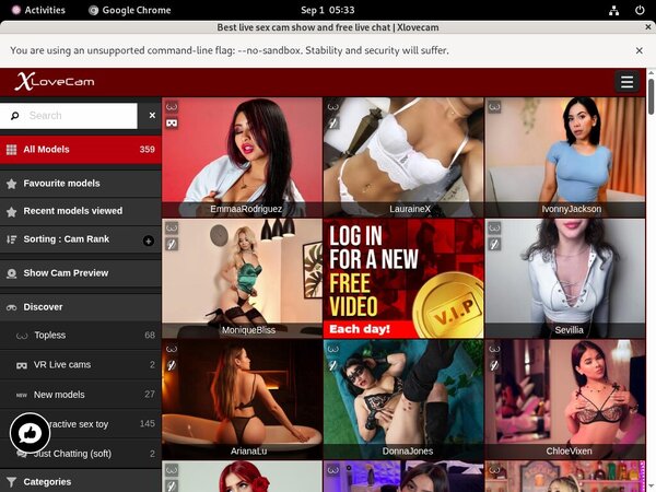X Love Cam Get Membership