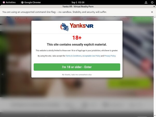 Yanks VR User Name Yanks VR User Name