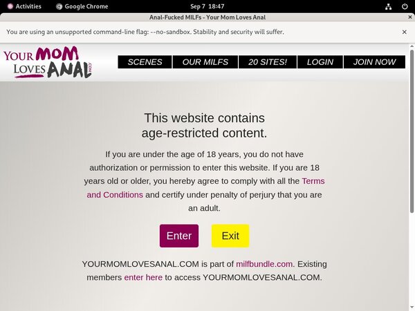 Your Mom Loves Anal With Online Check