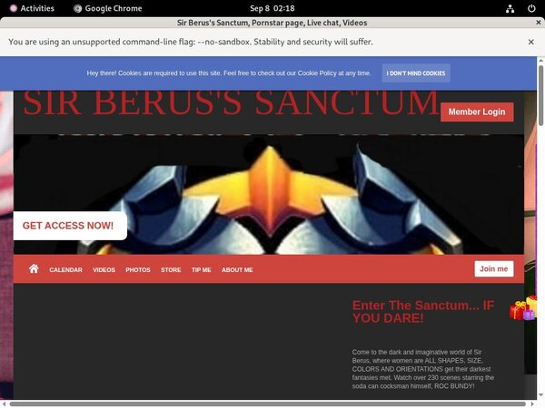 SirBerus'sSanctum Active Accounts
